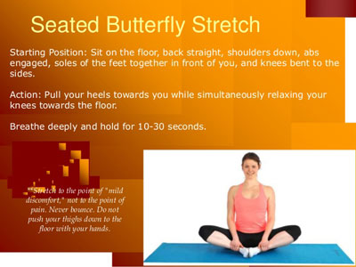 Butterfly Stretches