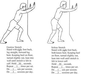 Calf Stretches