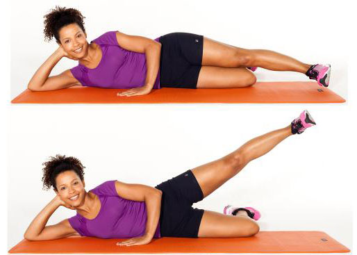 Laying Down Side Leg Lifts